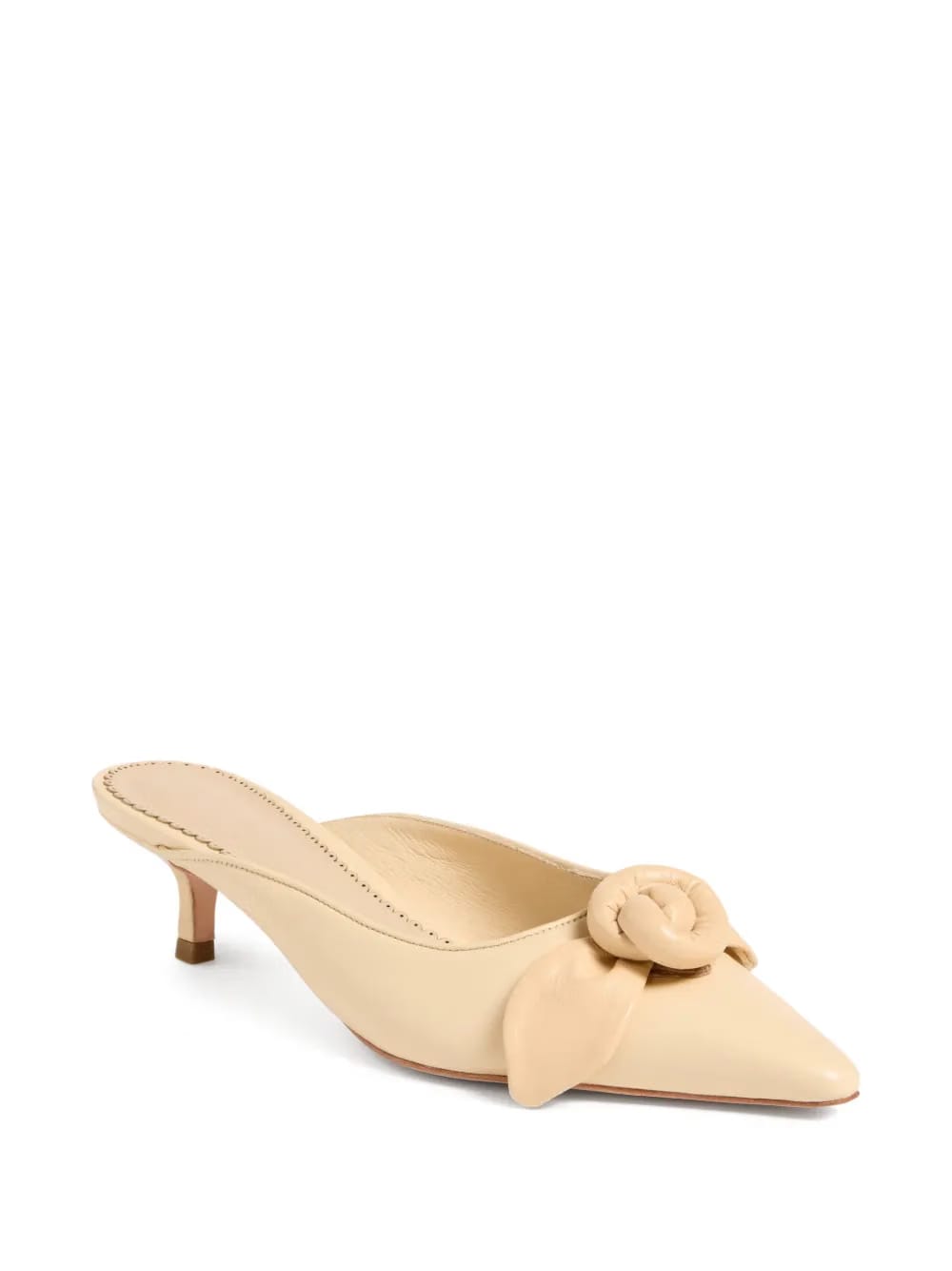 Layla rose-detail heel mules