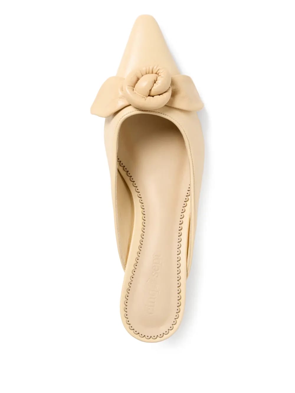 Layla rose-detail heel mules
