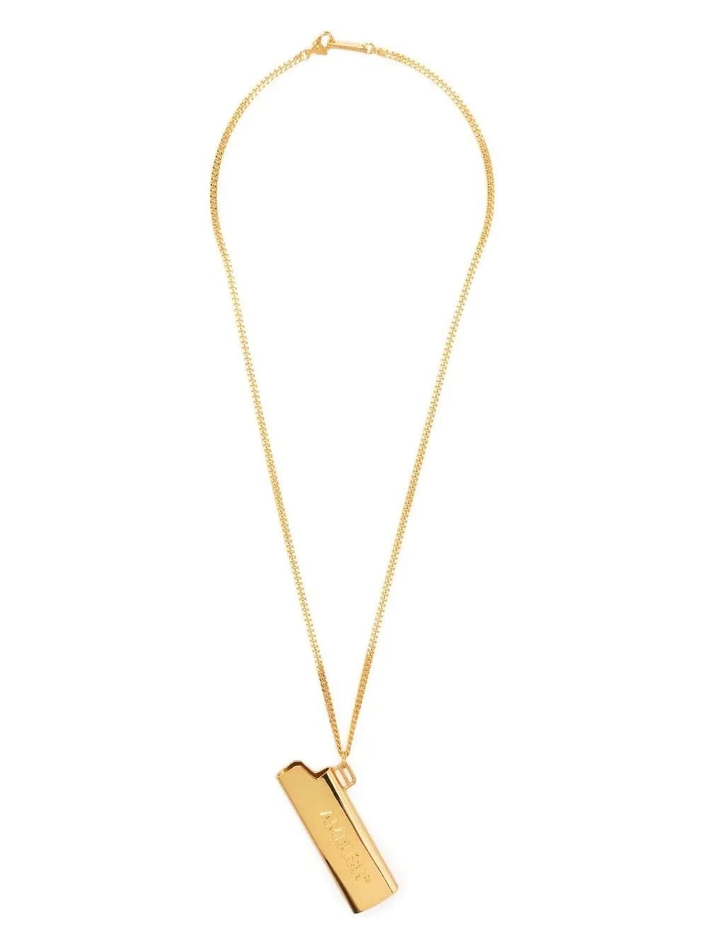 logo lighter case pendant necklace