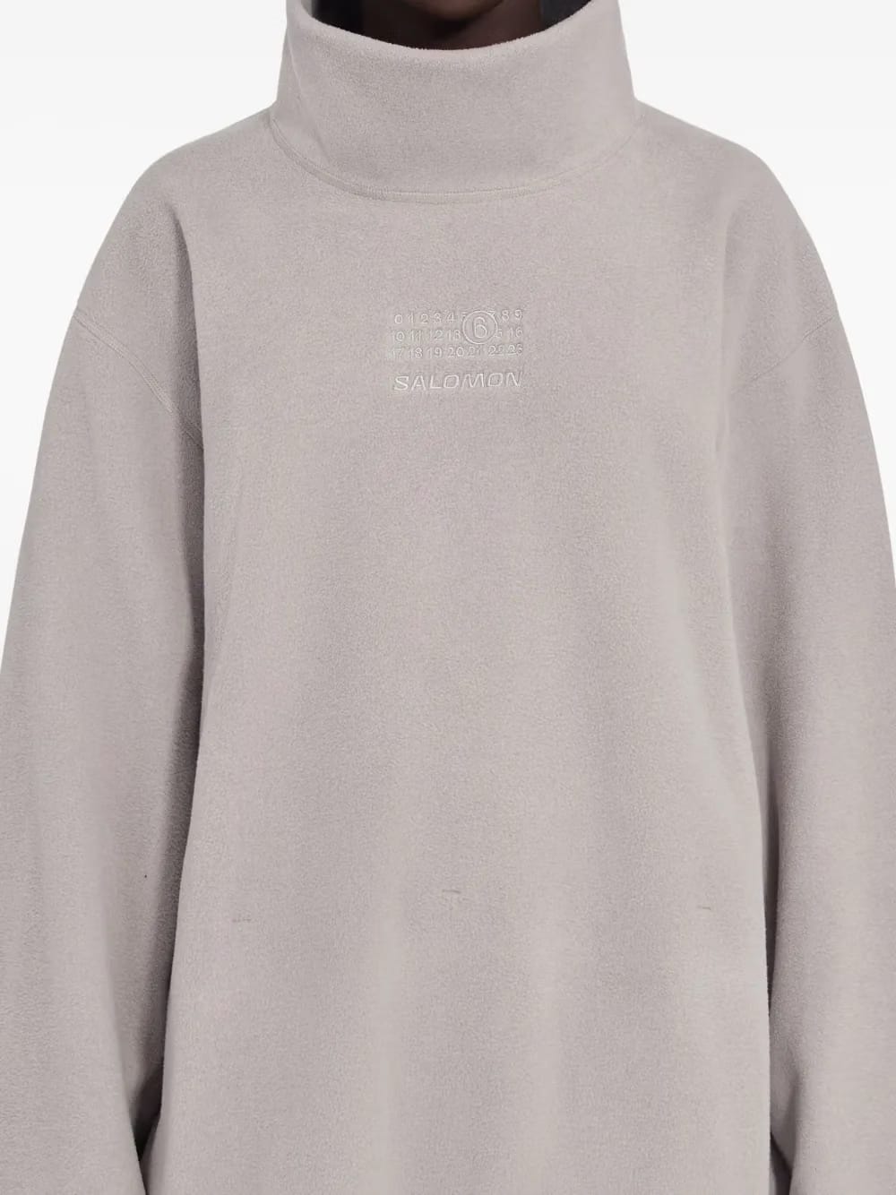 drawstring fleece long-sleeved T-Shirt