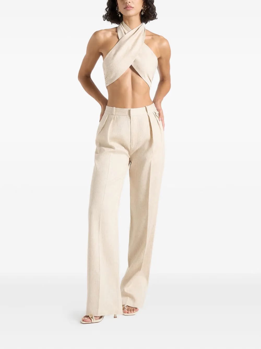 Wendy crossover-bolero top