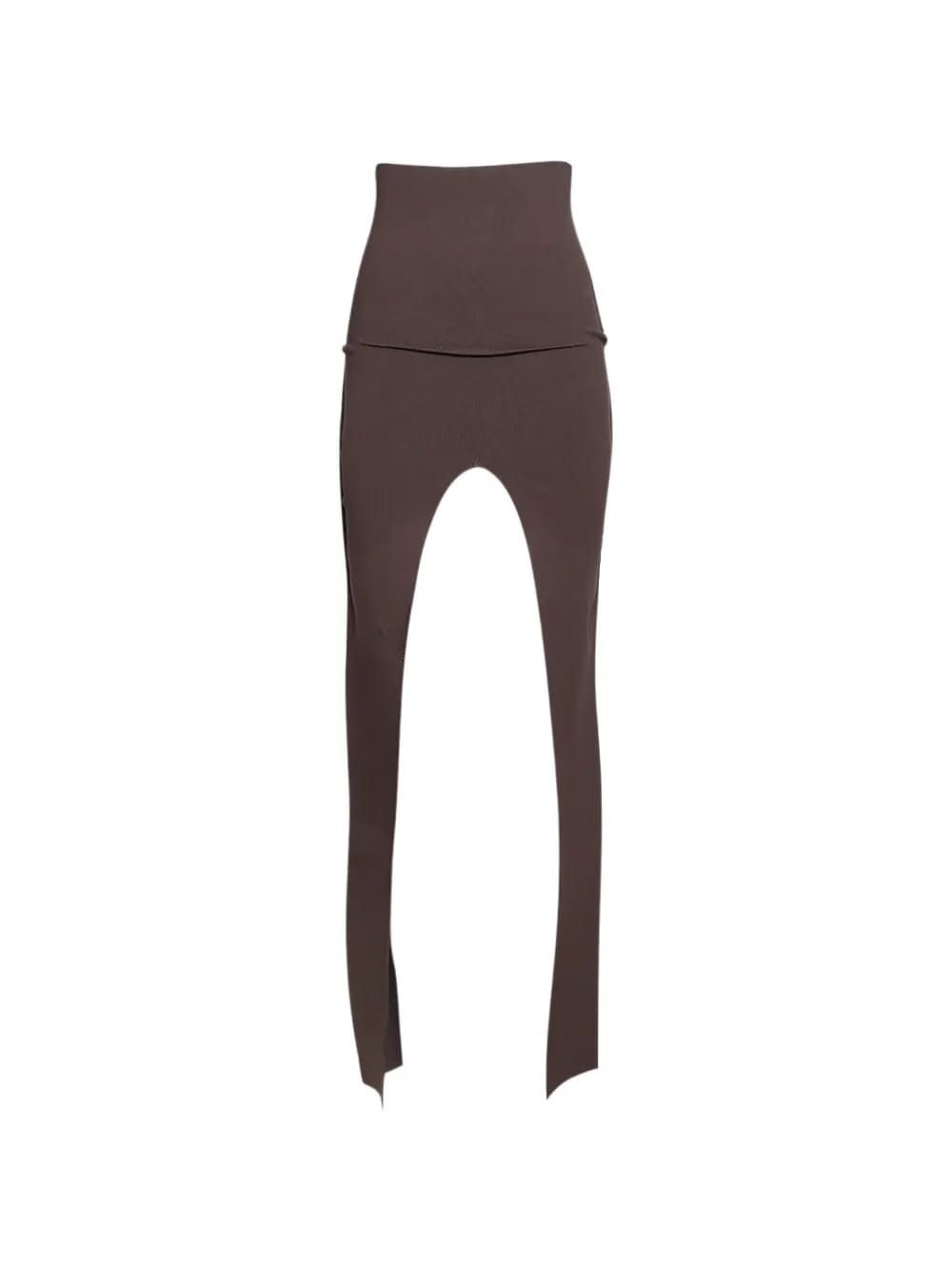fitted slit skirt
