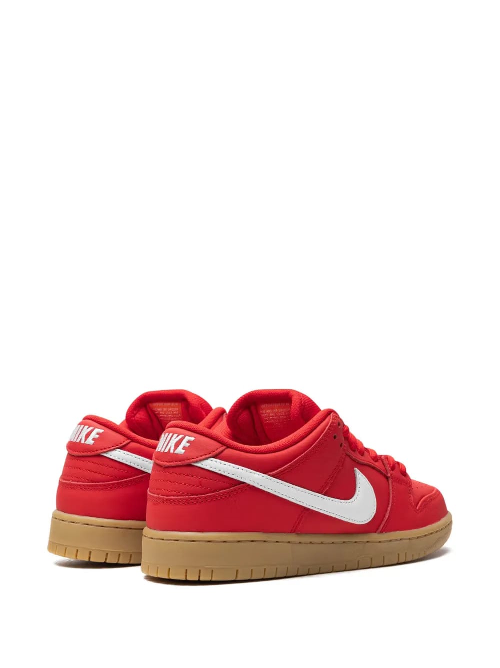 SB Dunk Low Pro "University Red/Gum" sneakers