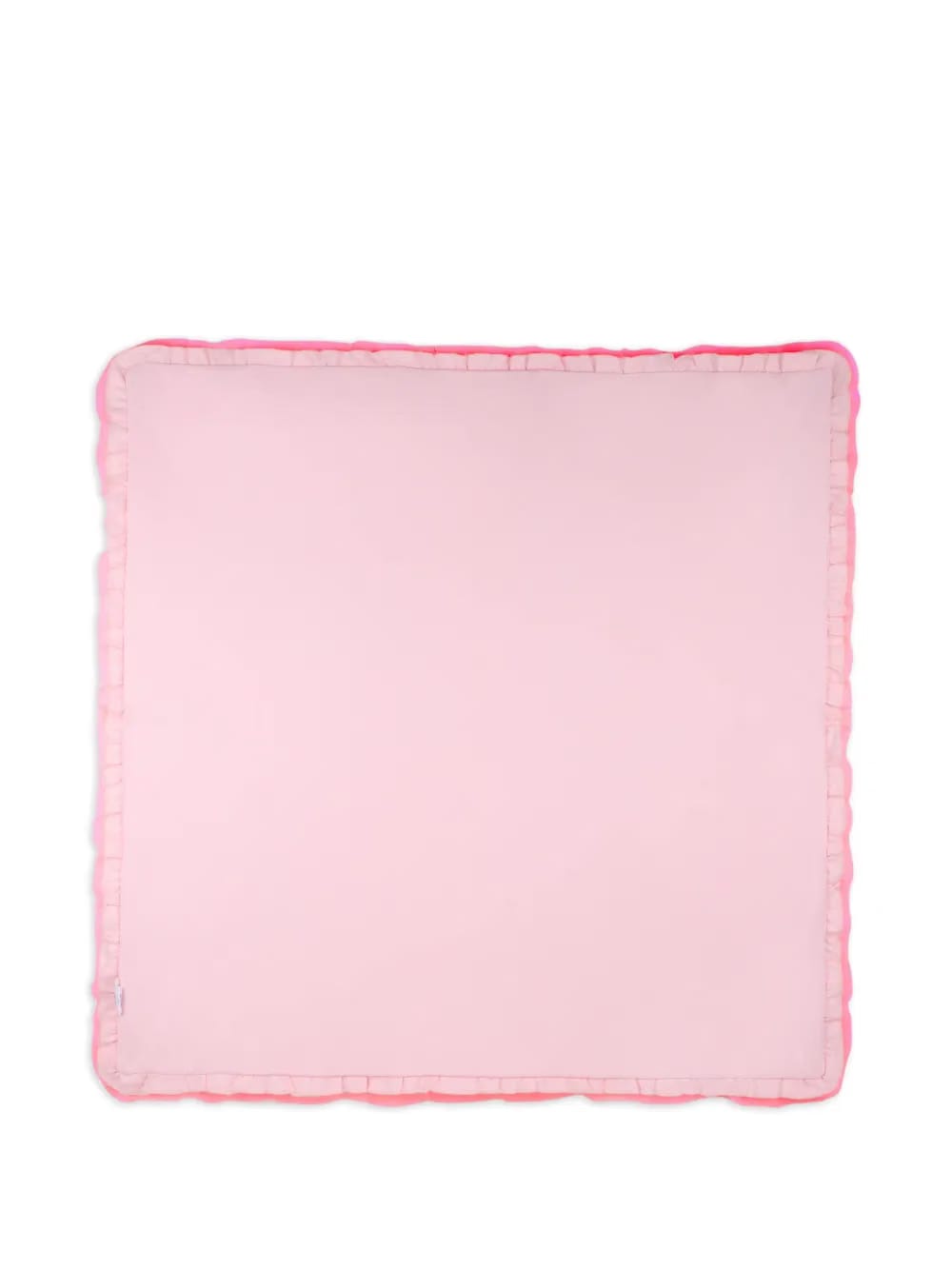 strawberry-print ruffled blanket