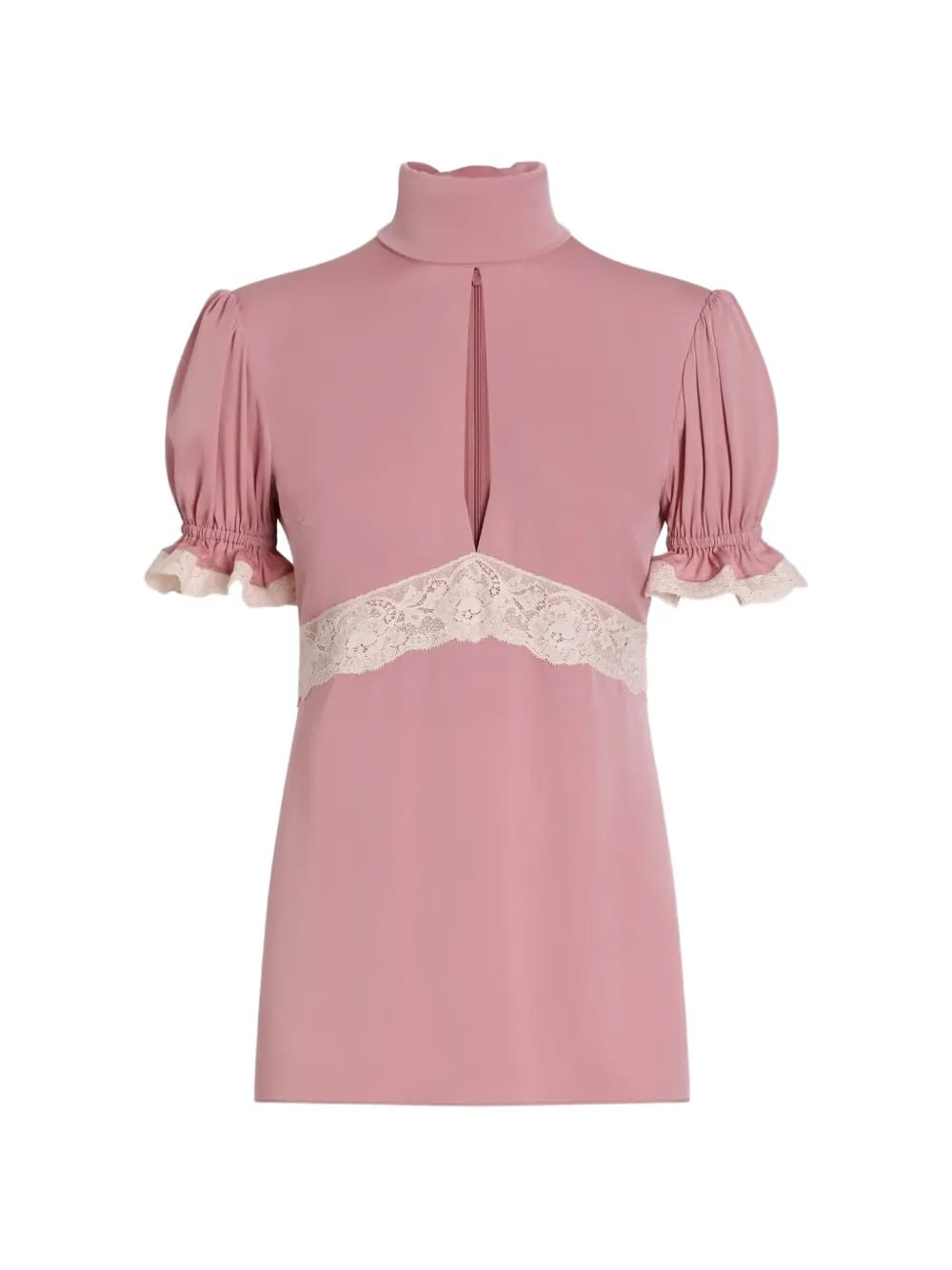 charmeuse stretch top