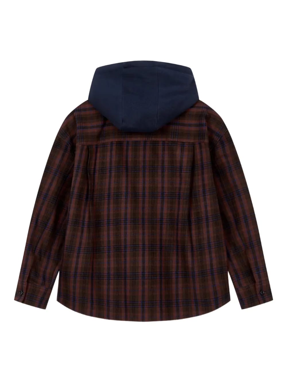 detachable-hood shirt