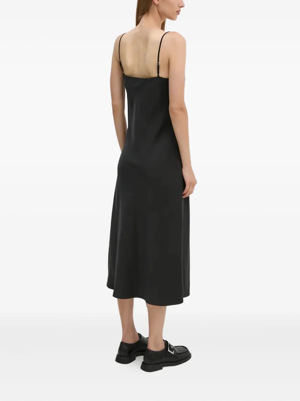 v-neck strap dress