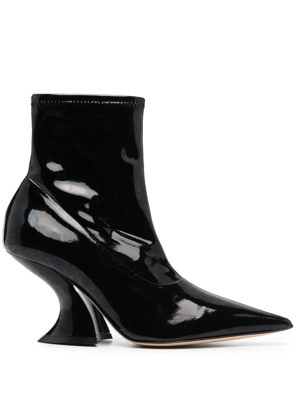Elodie 80mm leather ankle boots