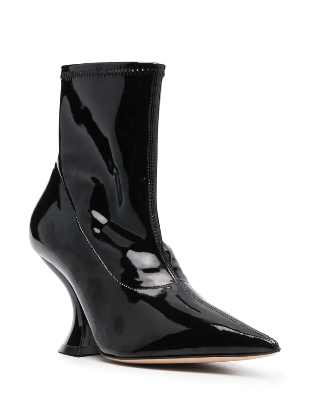 Elodie 80mm leather ankle boots