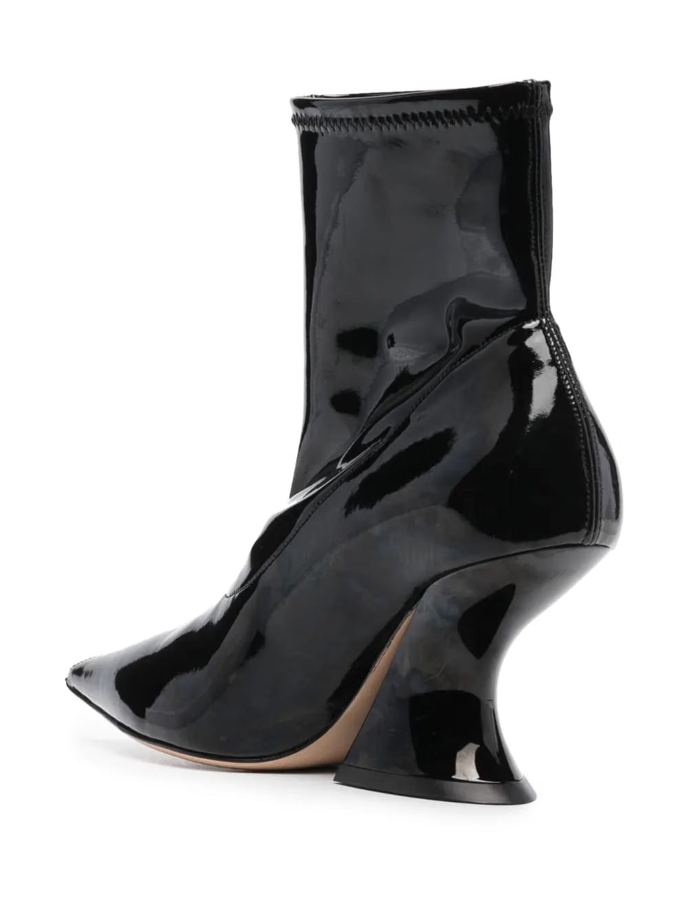 Elodie 80mm leather ankle boots