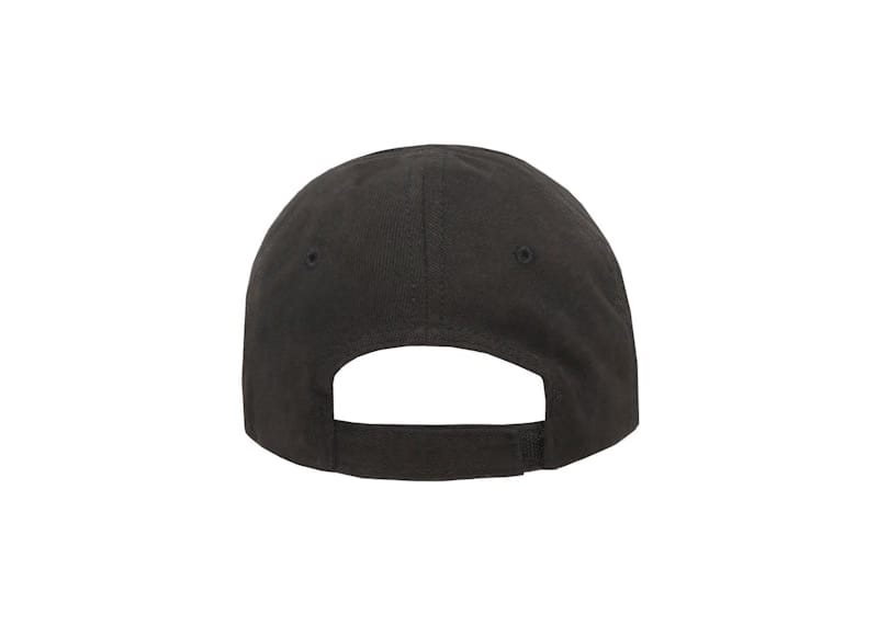 Balenciaga Logo Cap Black/White
