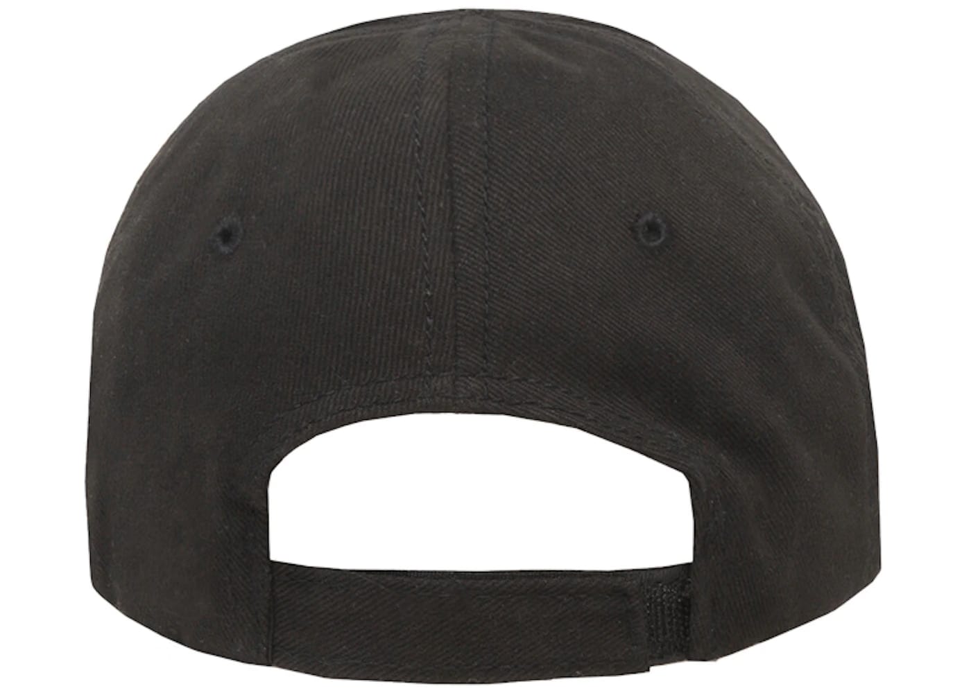 Balenciaga Logo Cap Black/White