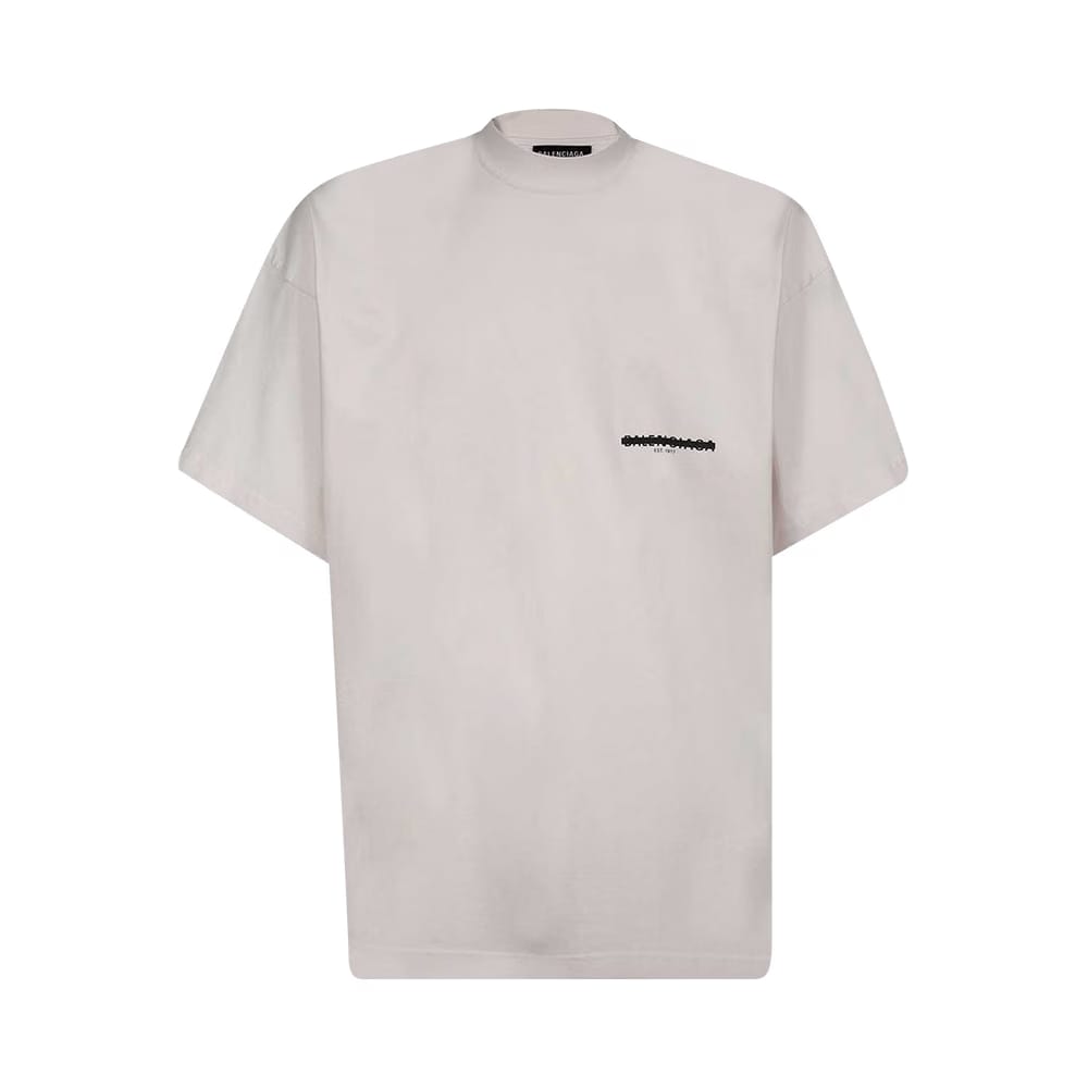 Balenciaga Strike 1917 Oversized T-Shirt Off-White