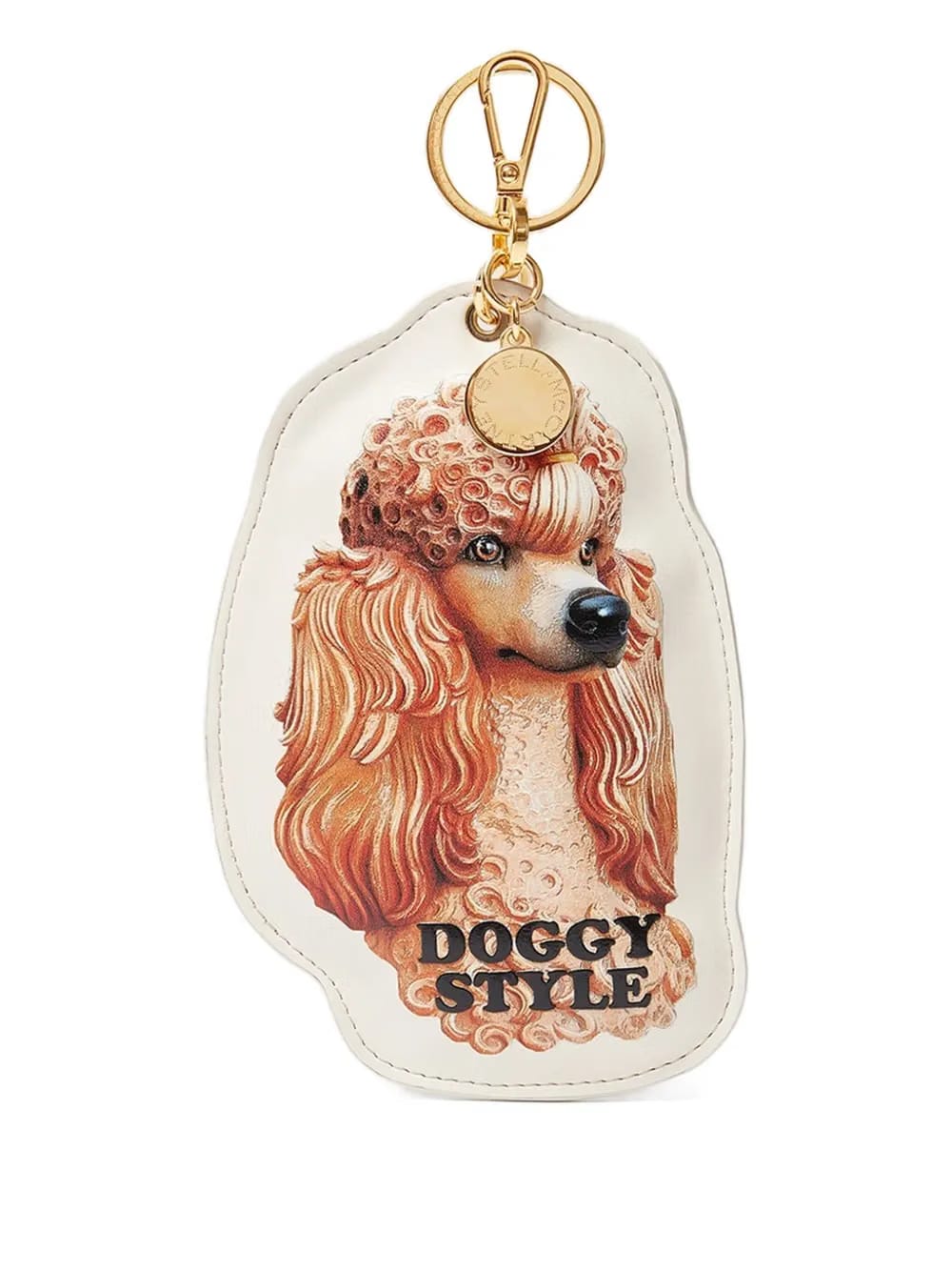 poodle-graphic keyring