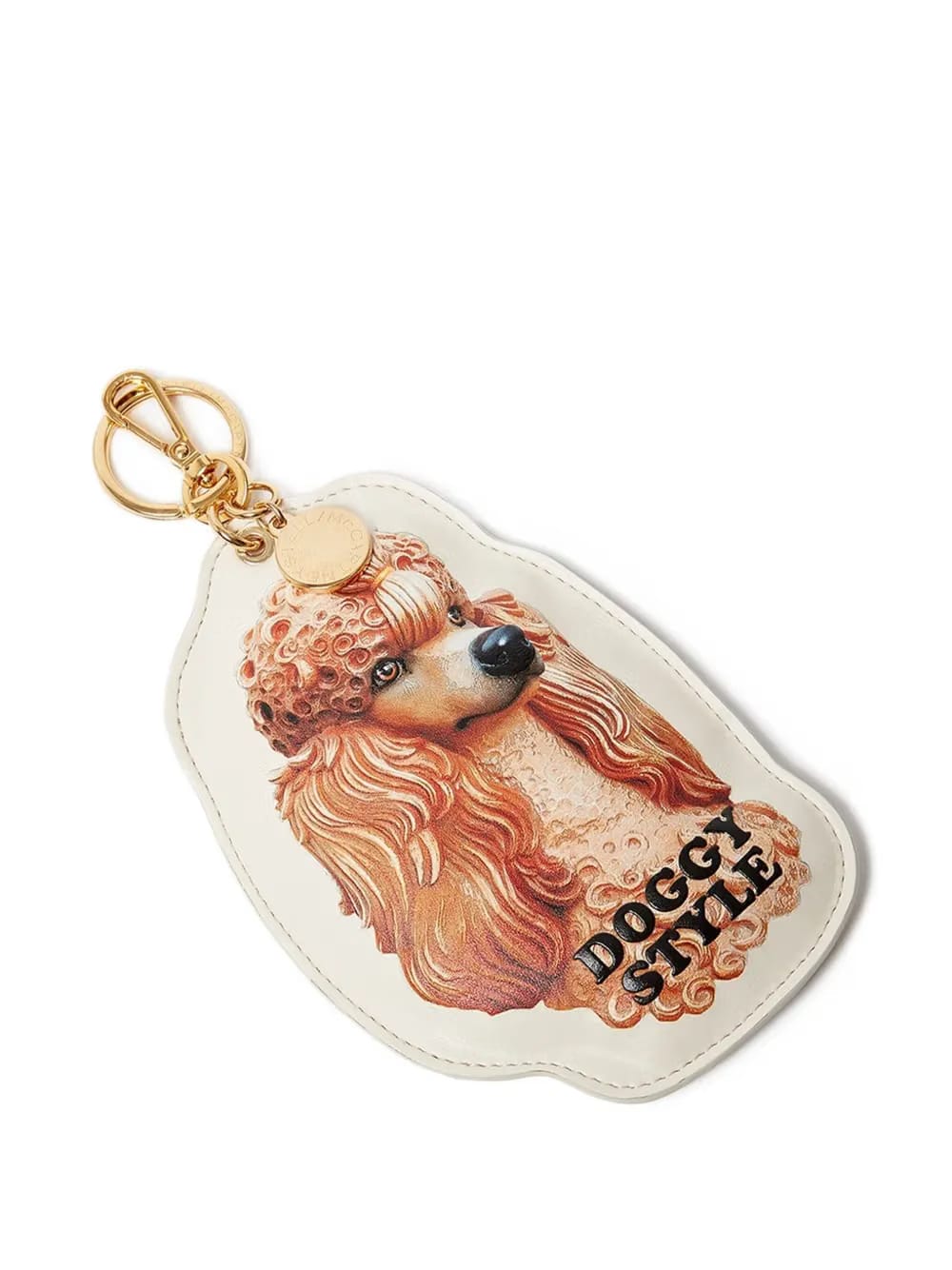 poodle-graphic keyring