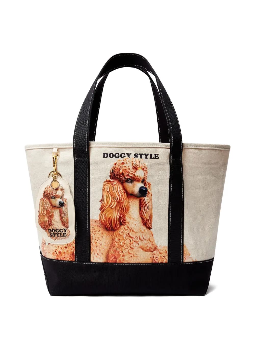 poodle-graphic keyring