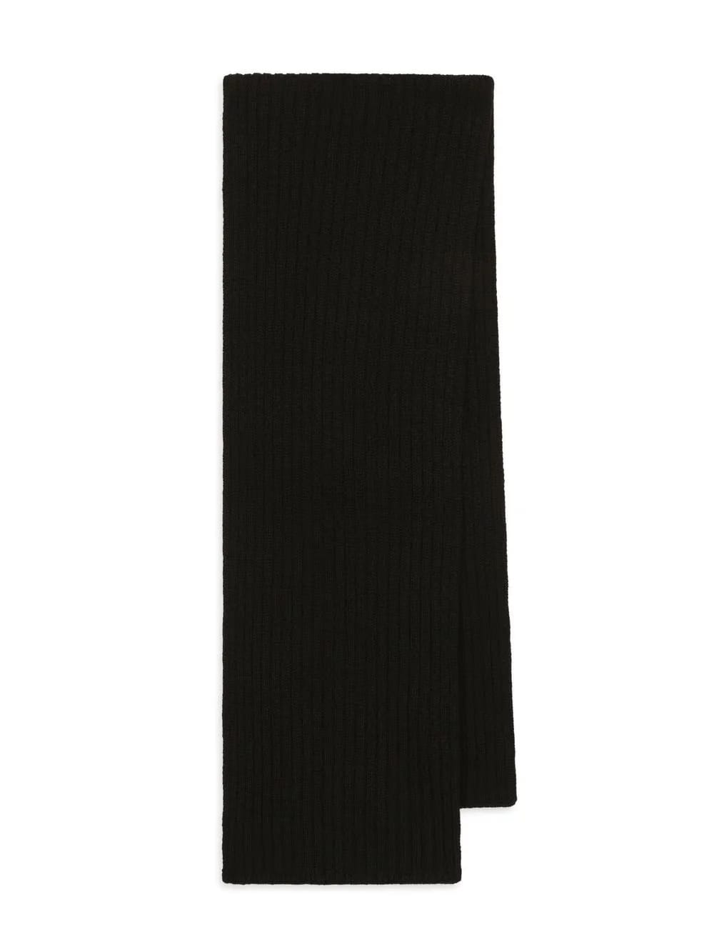 DG-logo rib-knit scarf