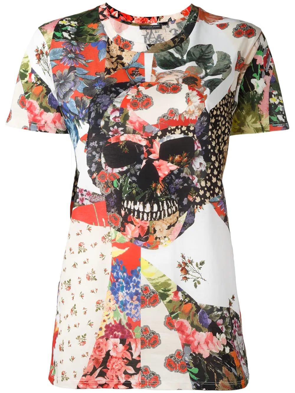 floral skull T-Shirt