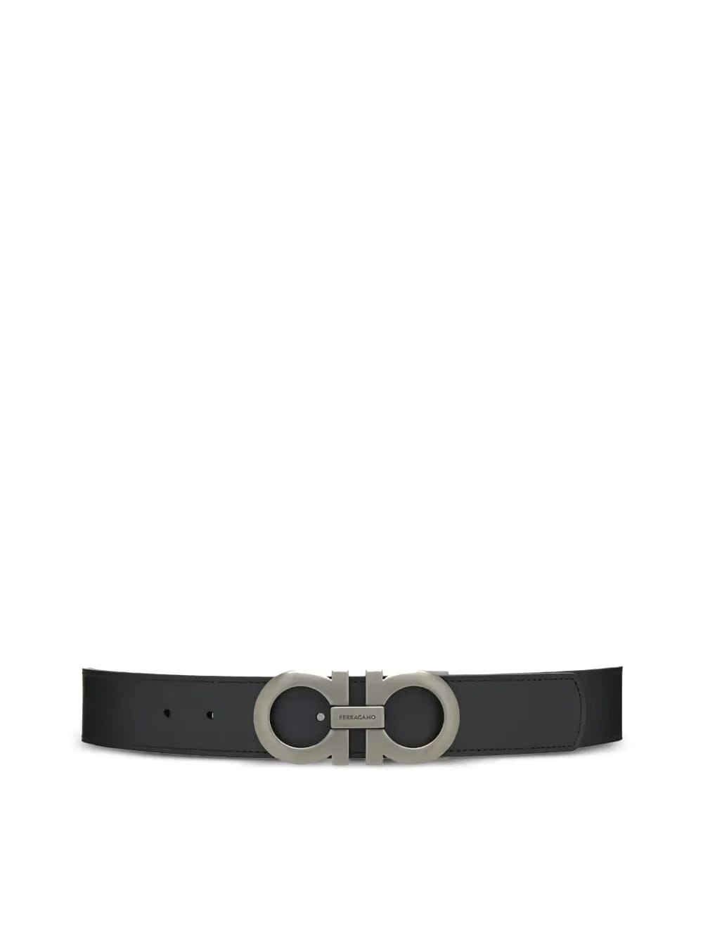 Gancini adjustable buckle belt