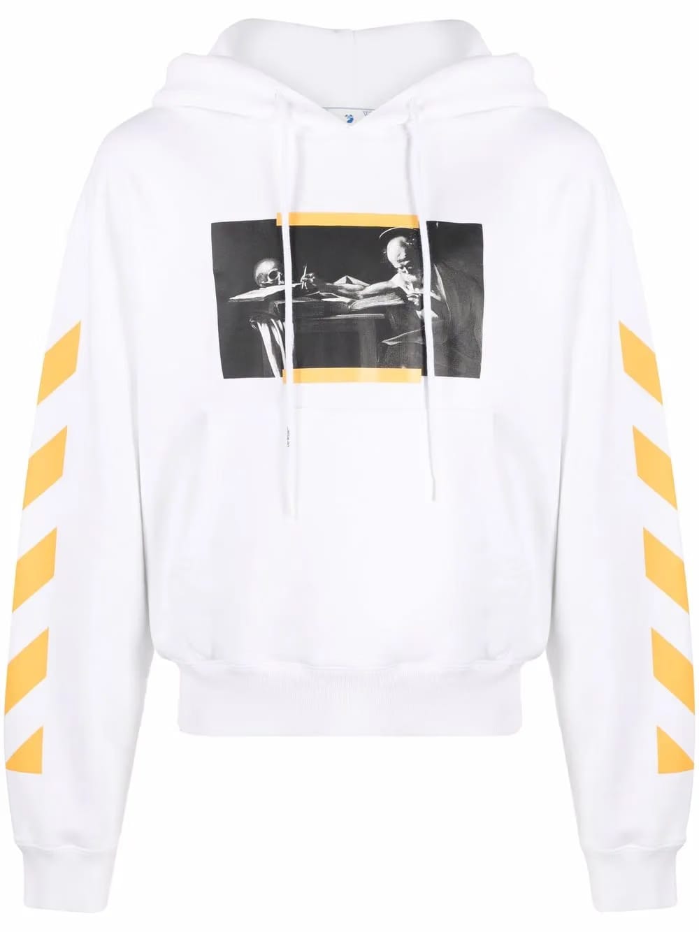 Caravaggio painting Diag-stripe Hoodie