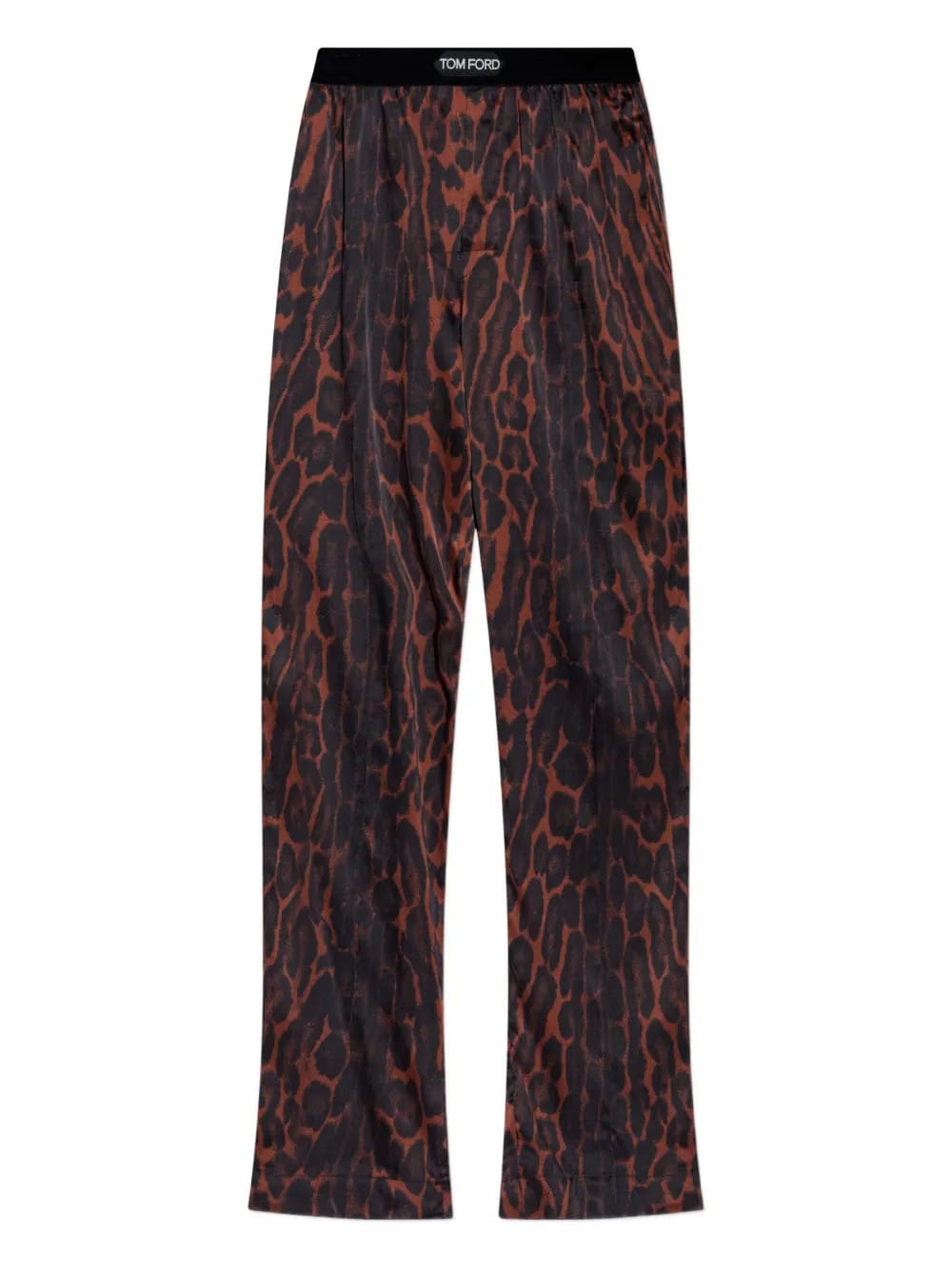 leopard-print sleep pants