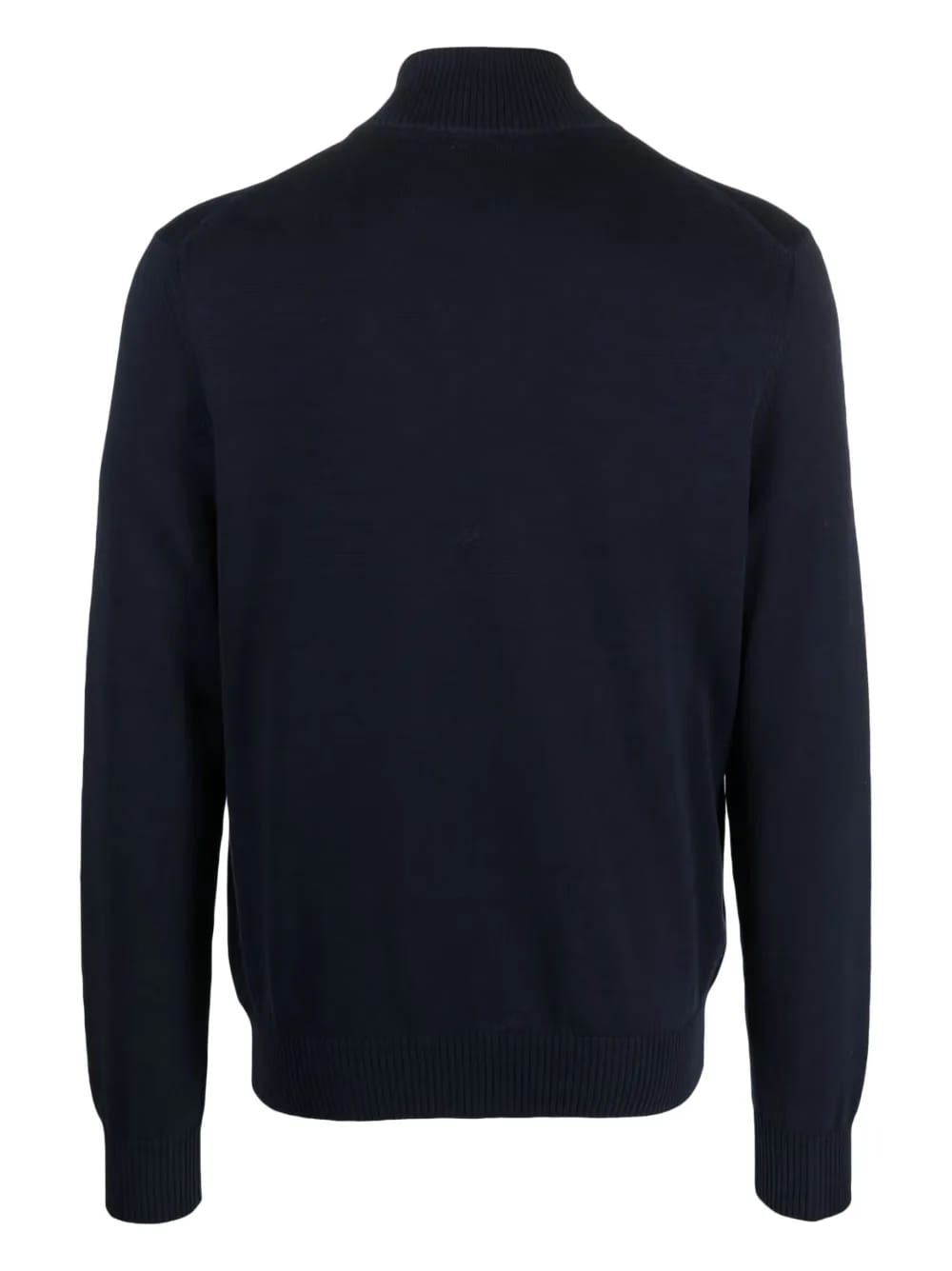 long-sleeve zip-up sweatshirt