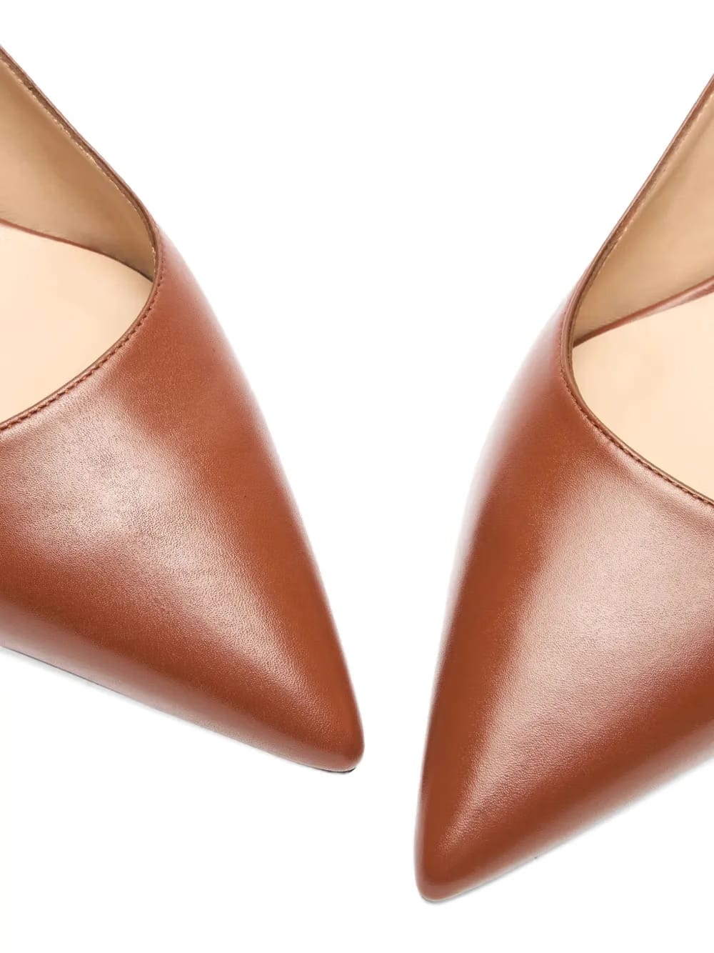 35mm Sculpt slingback pointed-toe pumps
