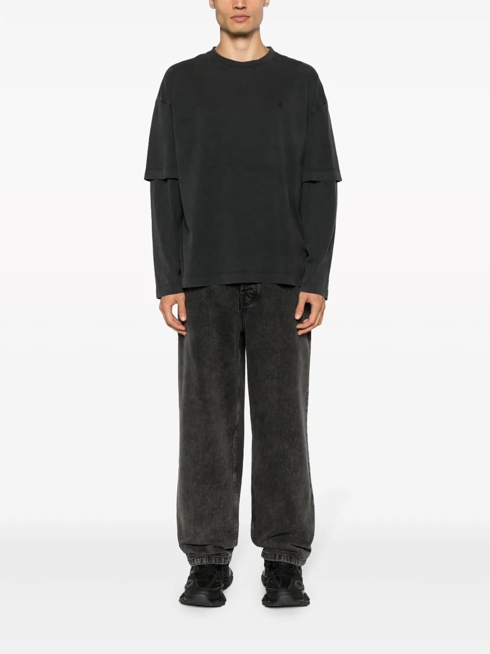 District mid-rise loose-fit jeans