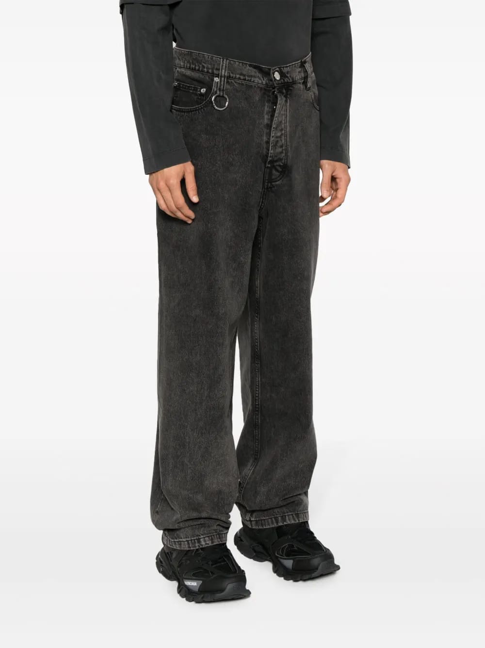 District mid-rise loose-fit jeans