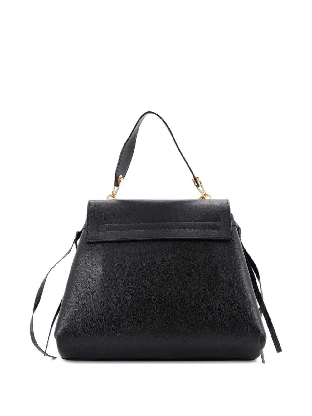 VRing Top Handle Leather Small satchel