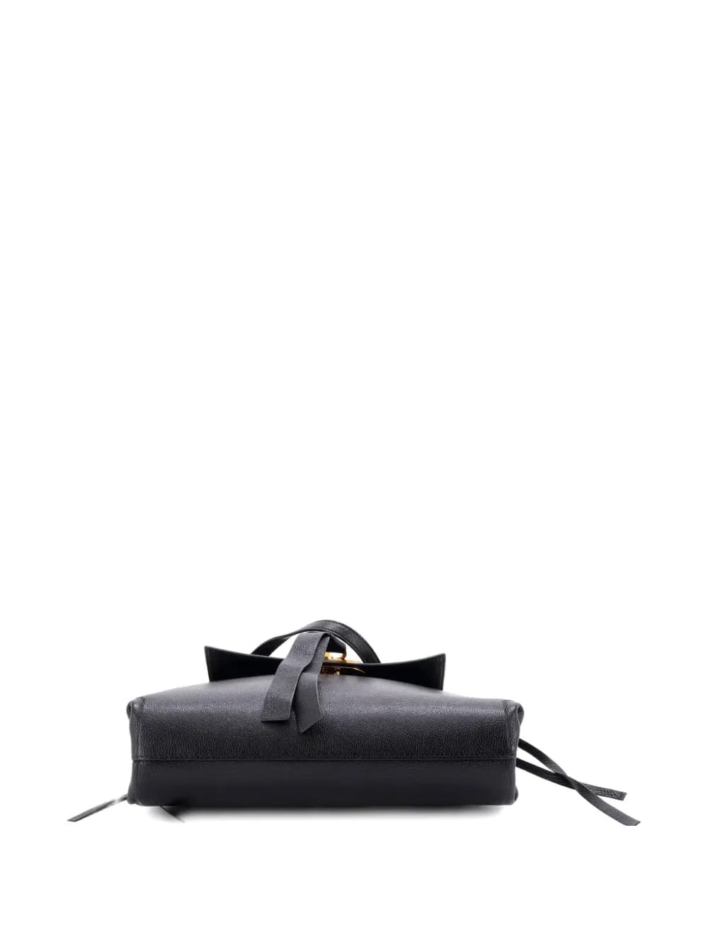 VRing Top Handle Leather Small satchel