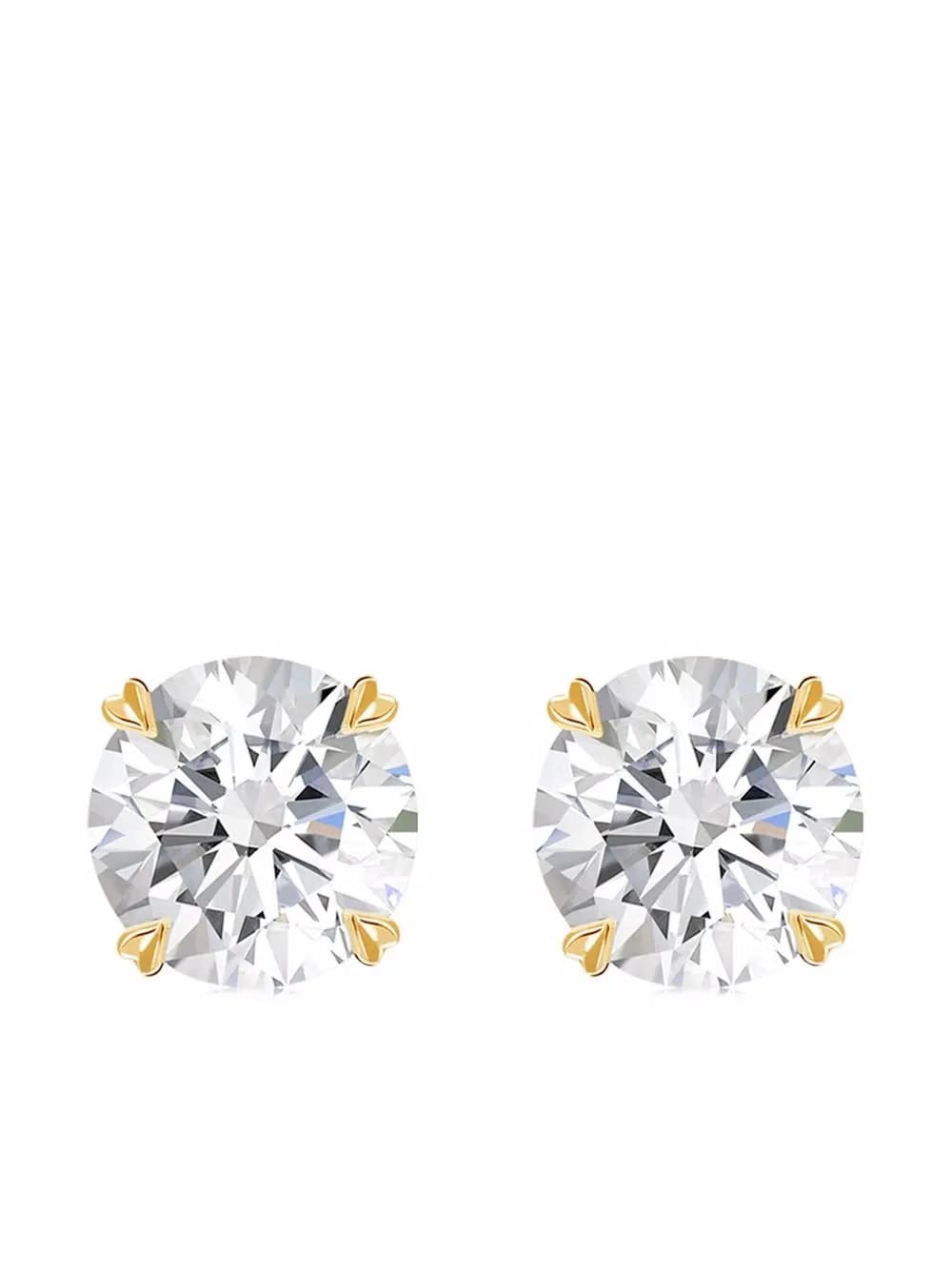 18kt yellow gold Windsor 1.20ct diamond stud earrings
