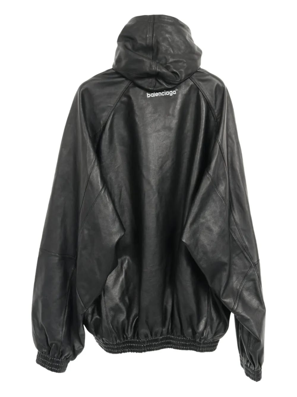 2000s 3B Icon leather track jacket