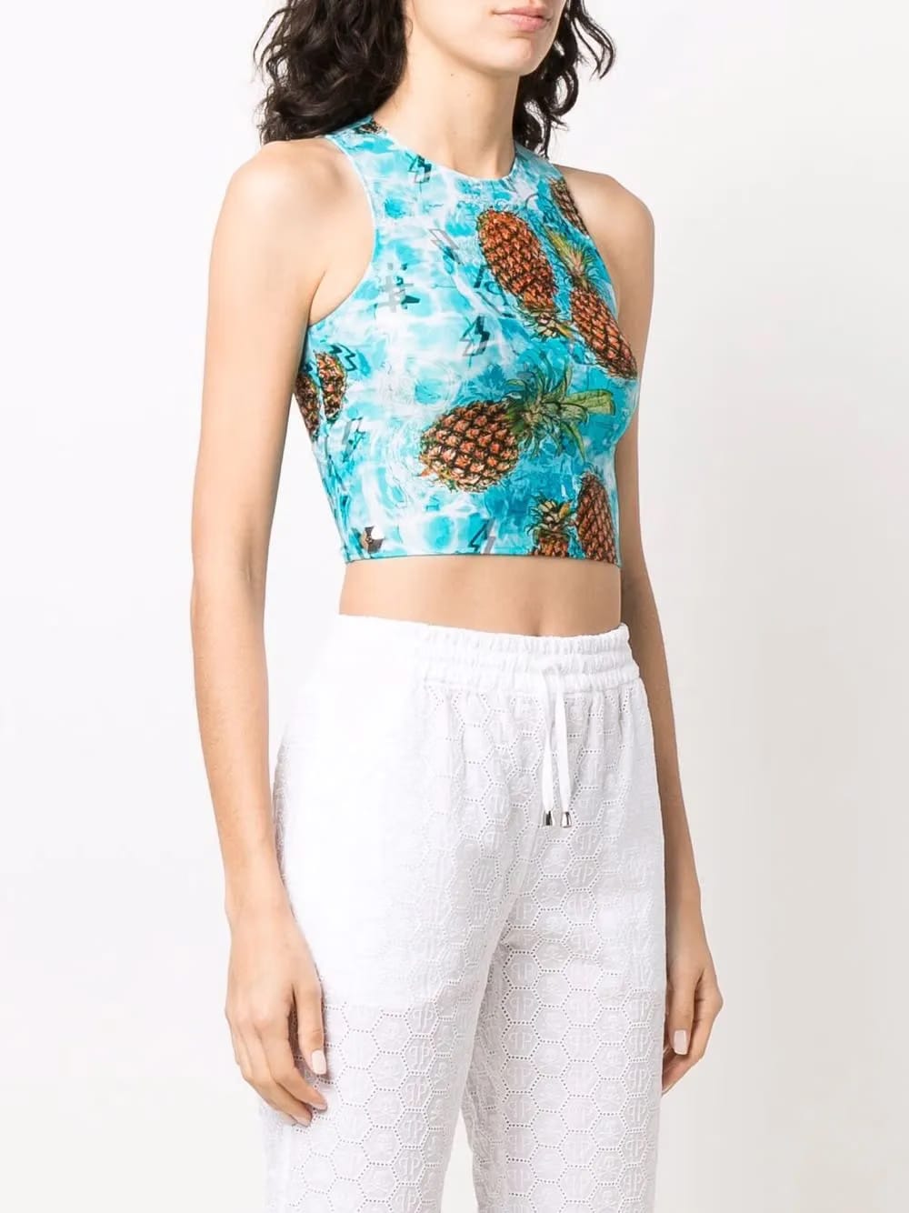Pineapple Skies crop top