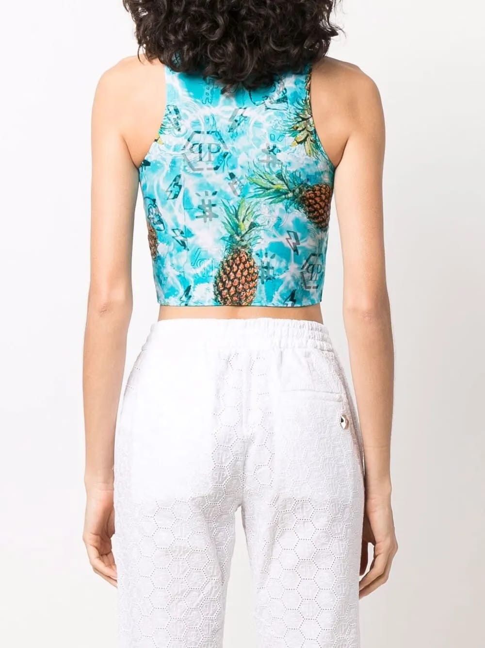 Pineapple Skies crop top