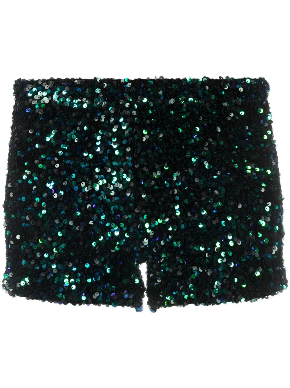sequin-embellished mini shorts