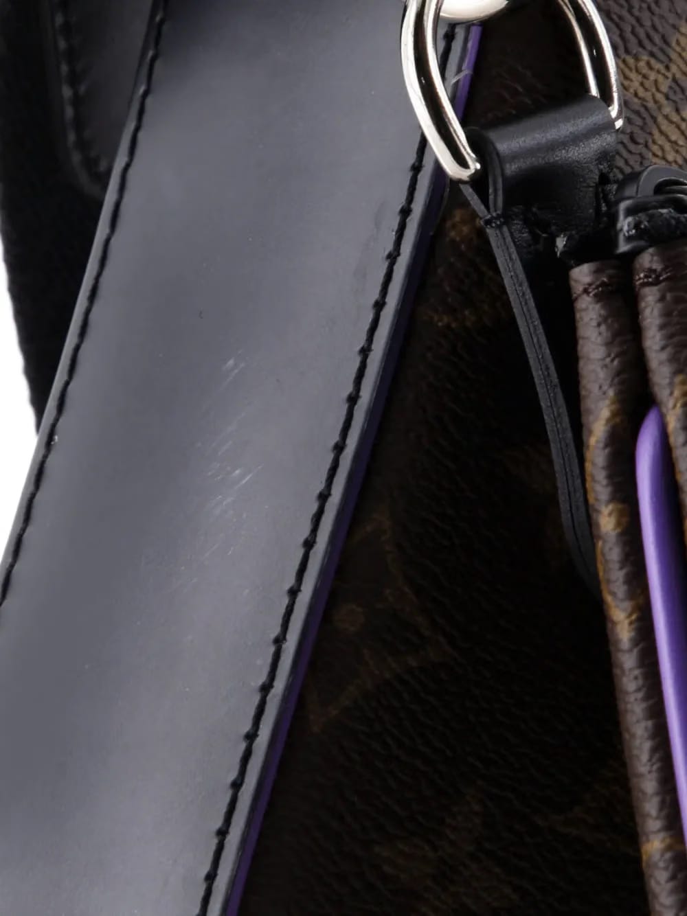 Trio Messenger Bag Macassar Monogram Canvas crossbody bag
