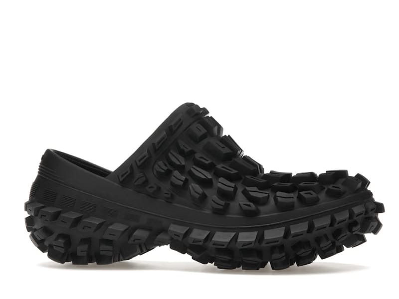 Balenciaga Defender Clog Black Rubber
