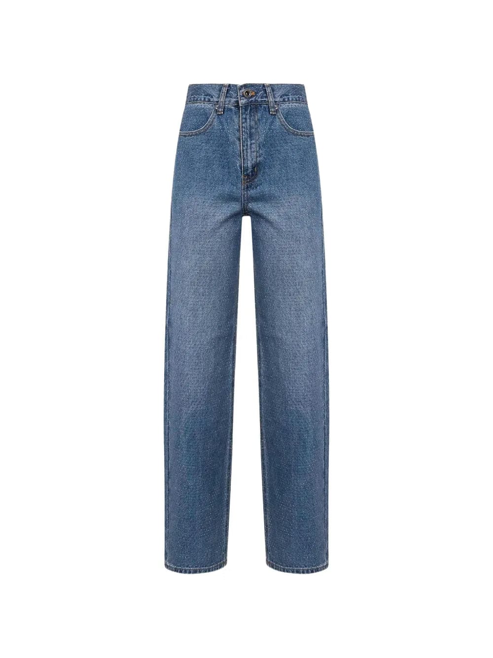 rhinestone straight jeans