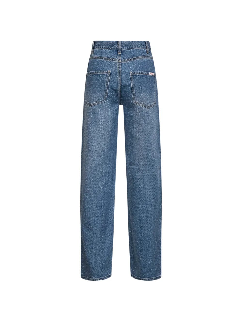 rhinestone straight jeans