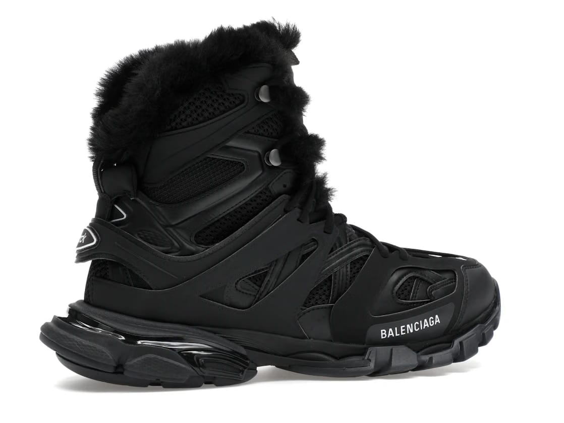 Balenciaga Track Hike Boots Black