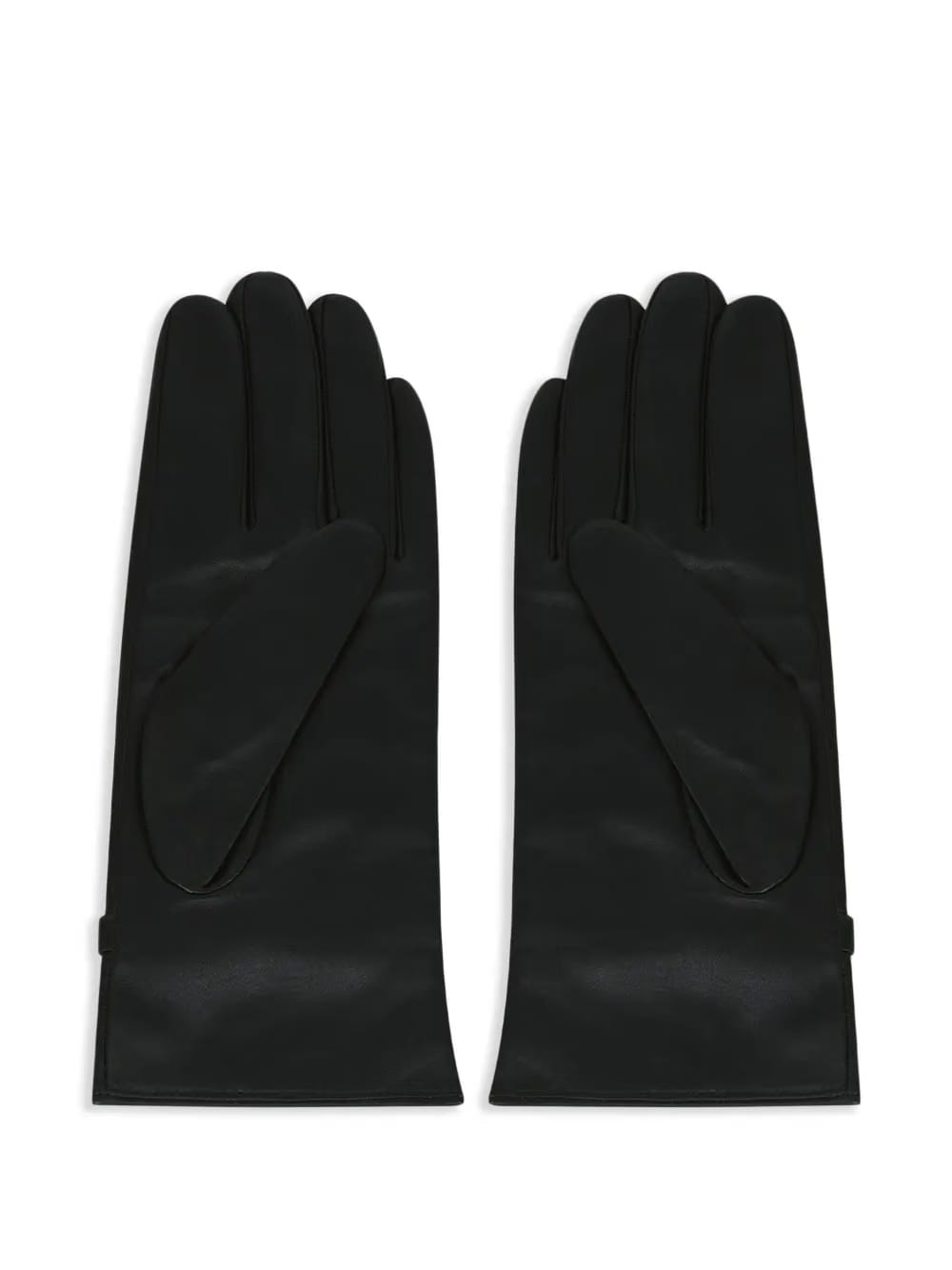 horsebit leather gloves