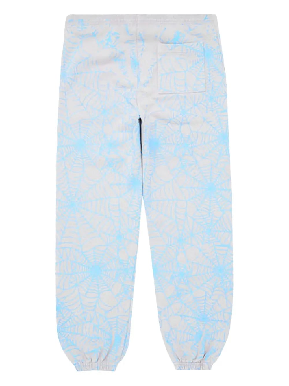 spiderweb-print sweatpants