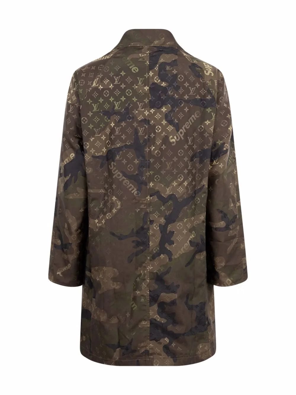 x Louis Vuitton reversible trench coat