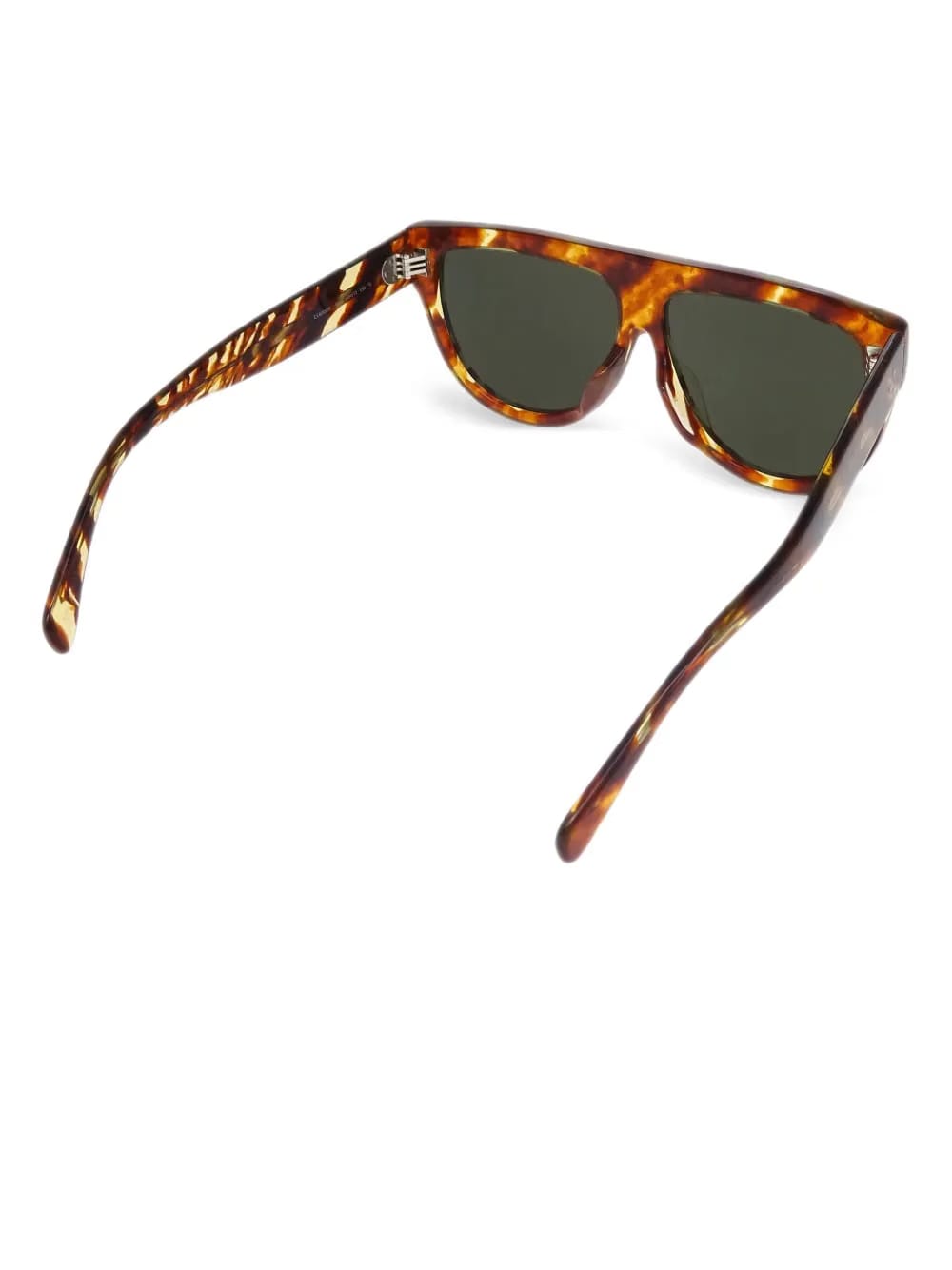 2010s tortoiseshell geometric-frame sunglasses