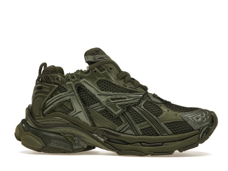 Balenciaga Runner Leather Free Khaki