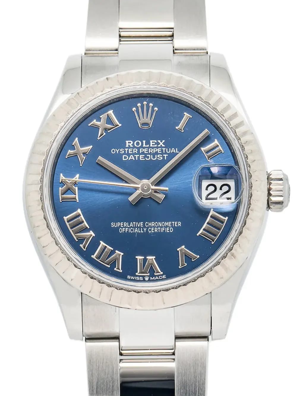 18K white gold DateJust oyster perpetual - 31 mm