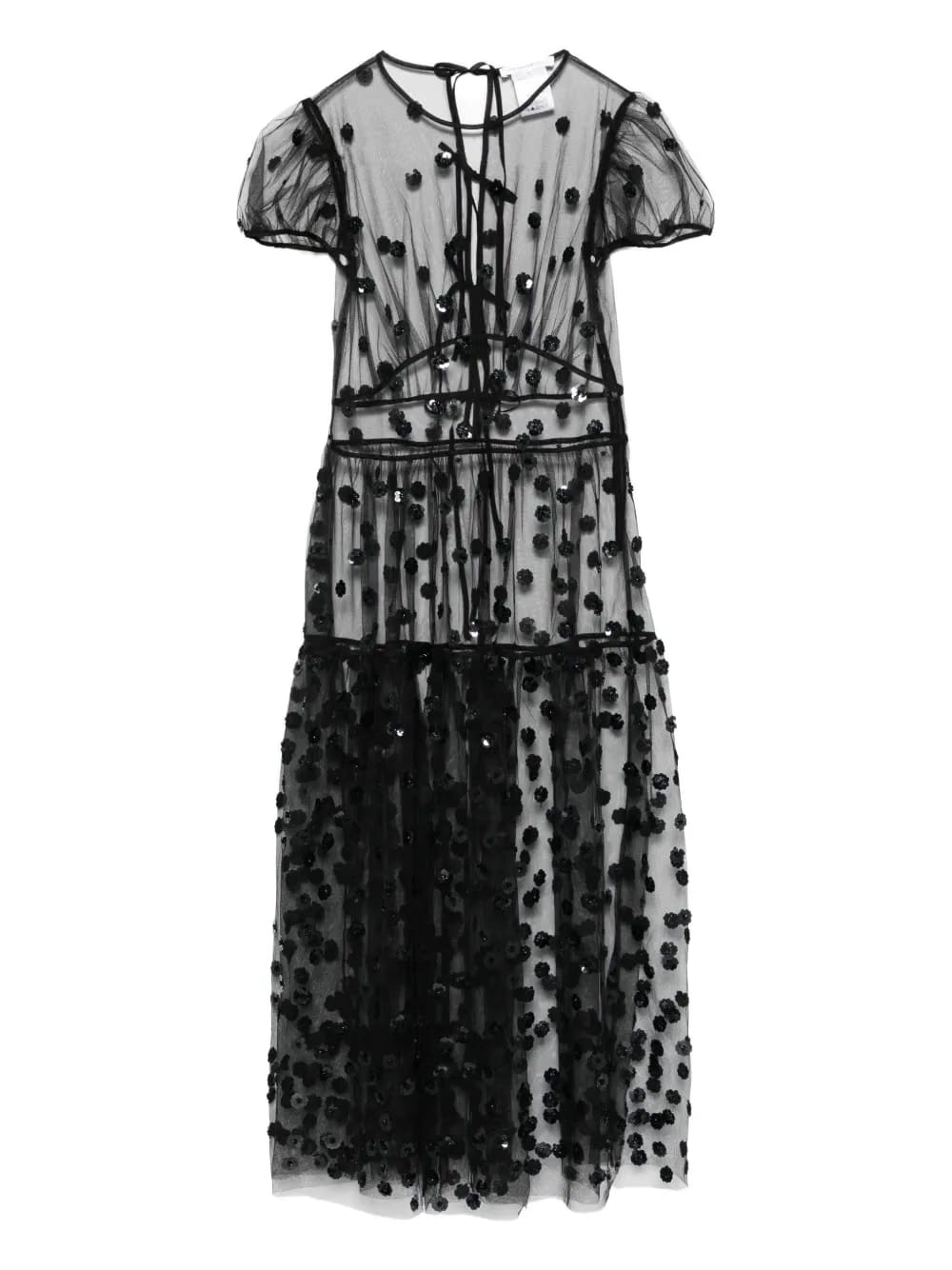 Nanna sequin blossom dress