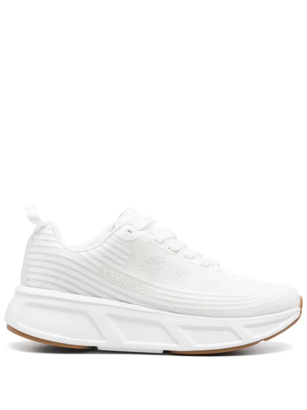 x Fessura logo striped sneakers