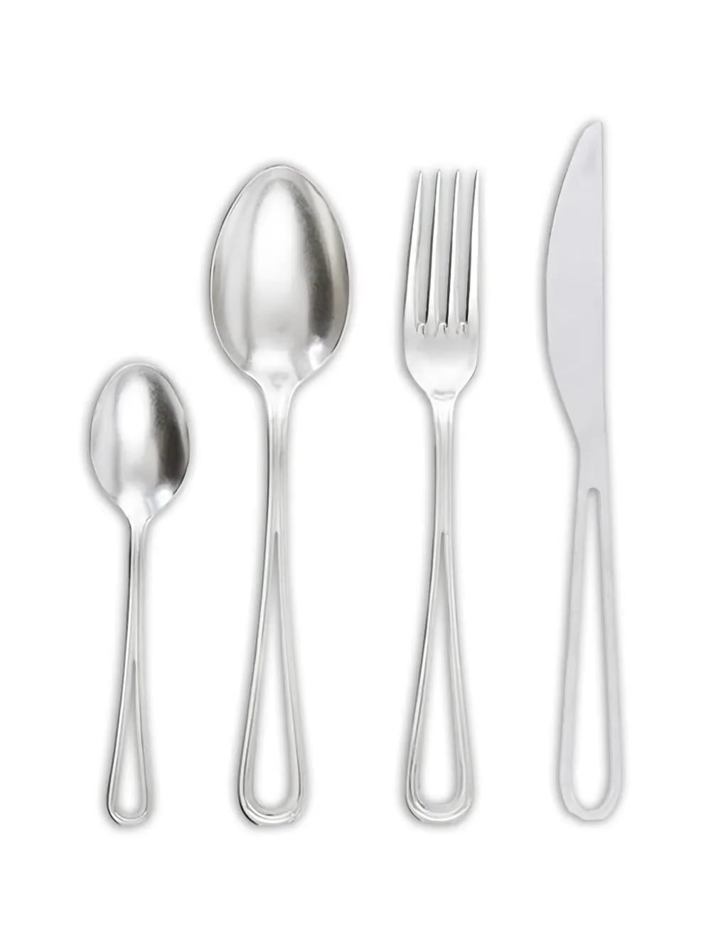 DEM stone-washed effect cutlery (set of four)